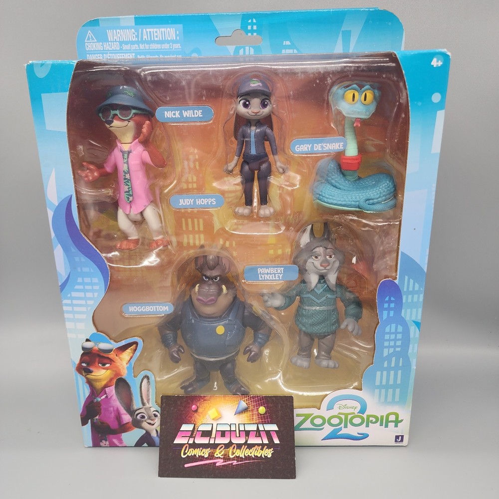 Jazwares Disney Zootopia 2 Adventure 5 Figure Pack