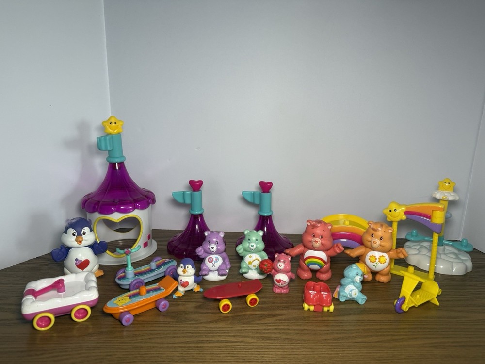2003 Care Bears Care-A-Lot Figures, Playset Parts & Accessories LOOSE