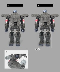 Go Better Studio GX-20VS Takara BWVS-01 Optimus Primal Upgrade Kit