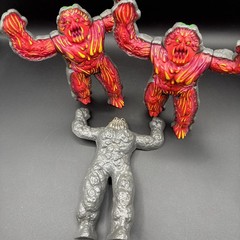 Lot Of 2 MAGNOKOR Inhumanoids 1986 Hasbro Action Figures Complete + Incomplete