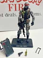 G.I. Joe Cobra Firefly 2008, v15. 25th anniversary. Great shape . From 2 pc box