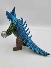 Tyrant Ultraman Taro Ultra Monster Series 1984 BLUE/GREEN/BROWN VAR Kaiju USsell