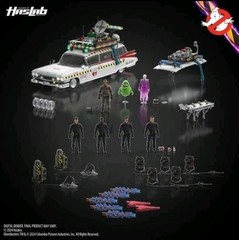 HASLAB Ghostbusters Plasma Ecto-1 Anniversary Deluxe Edition In Sealed Box