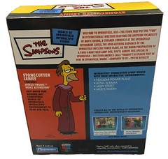 The Simpsons STONECUTTER LENNY Mail Away Action Figure (In Original Box) Bulk