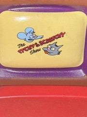Vintage RARE Simpsons Funko Television TV w/ The Itchy & Scratchy Show