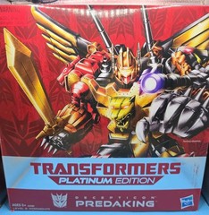 Hasbro Transformers Platinum Edition Predaking Action Figure Complete In Box