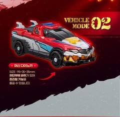 Miniforce Dinoid Warrior REX KAISER Integration Transformer Dino Robot Car 2025