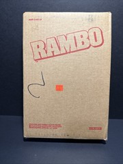 RAMBO: The Force of Freedom Fire-Power Rambo Figure 1985/86 Coleco W/ Shipper!