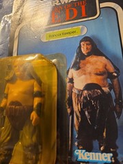 Vintage Star Wars Return Of The Jedi Rancor Keeper Near MOC Card Back No. 71350
