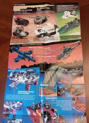 Vintage G.I. Joe yearly toy catalogs 1982-85 books and coloring book. Big lot