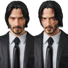 John Wick Chapter 2 Action Figure w/ Dog PVC Collectible Toy Gift for Fans