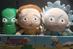 Set of 3 Rick & Morty & PICKLE RICK 8″ Plush Jazwares Adult Swim 2025