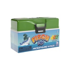 Fisch Microfigure Mystery 4-Pack [4 Surprise Figures & 1 DLC Included!]