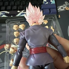 S. H. Figuarts Goku Black Dragon Ball Super + DL Custom Pink translucent