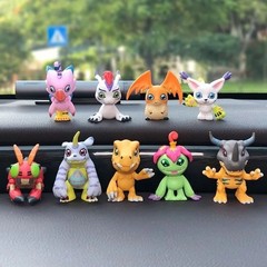 9 Pcs/set Japan Anime Digital Monster Digimon Figure Toys