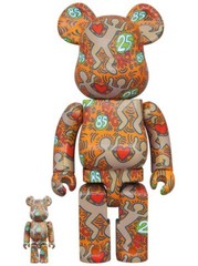 MEDICOM TOY BE@RBRICK KEITH HARING “SPECIAL” 100％ & 400％ WORLD WIDE TOUR 3