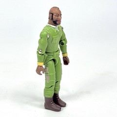 The A-Team Mr.T, B.A. Baracus Green Suit Action Figure Cannell Prod. 1983 Loose