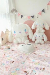 Cute Cinnamorol Plushie Doll Throw Pillow Soft Cushion Cinnamon Dog Toy Gift Big