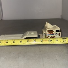 Vintage 1992 TONKA GI Joe MILITARY MACHINES Flat Bed Tractor Tráiler