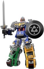 Presale Bandai SMP RV Robo Power Rangers Turbo Megazord All 5 Cars And Saber