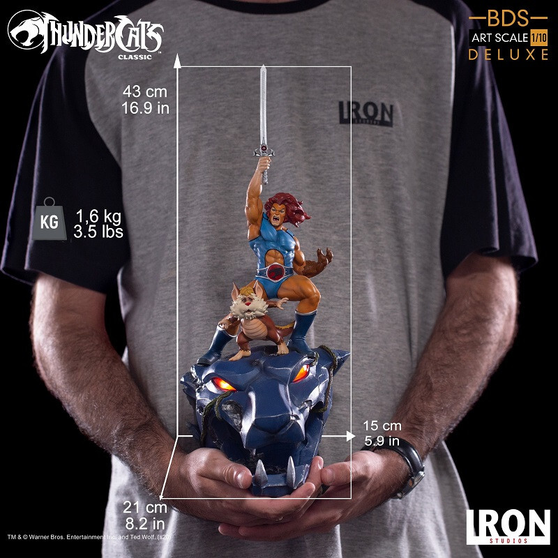 Iron Studios Lion-O & Snarf BDS Art Scale 1/10 – Thundercats