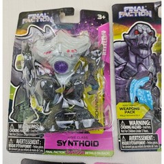 Final Faction Kharn Hive Class Synthoid Action Figure 3+ lot of 4 New