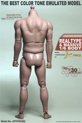 JXToys 1/6 Male Strong Durable Muscular Body S02 12″ Figure Fit Hot Toys Head