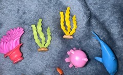 Lot of 9 Disney Pixar Finding Nemo PVC Play Toy Figures or Cake Toppers