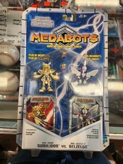 Hasbro Carded 2-pack MEDABOTS lot of 9 sets Action Figures Metabee FemJet