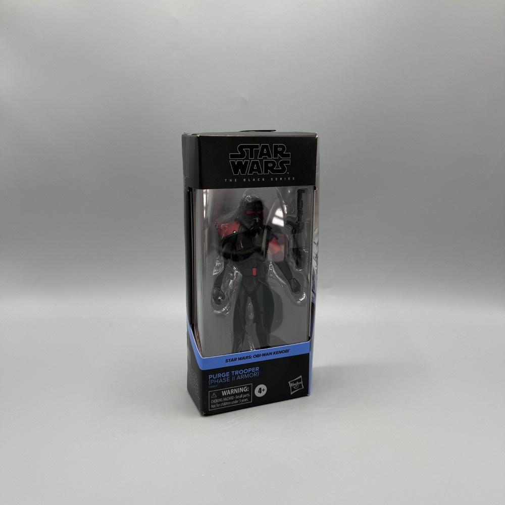 Star Wars Black Series Purge Trooper Phase II 6″ Figure Obi-Wan Kenobi Sealed