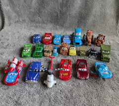 22 Disney Pixar Cars Movie Mixed Character Vehicles – Die cast/Plastic – Toy Car
