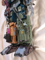Warbotron Combaticons 3rd Party Bruticus Set (5)-WB01 Complete (Broken Wheel)