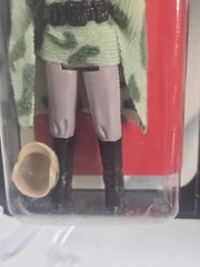 Vintage STAR WARS ROTJ Tri Logo PRINCESS LEIA COMBAT With CLIPPER CATALOG MOSC