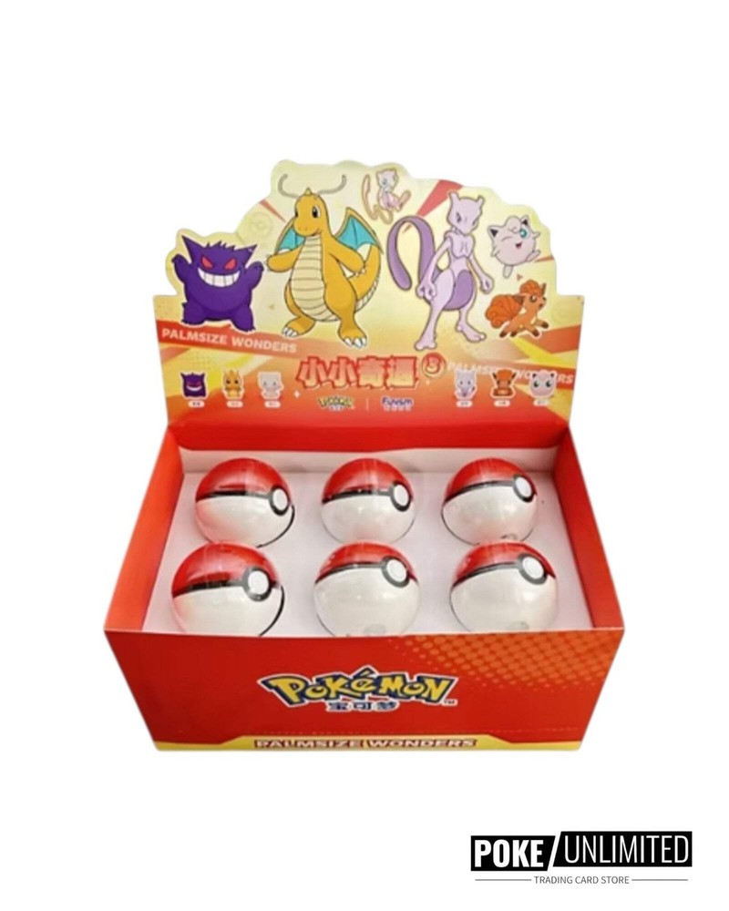 Pokémon Funism: Palmsize Wonders PokeBall Vol.3 Display