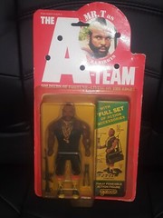 A-Team Galoob, Mr. T as B.A. Baracus,1983 (New On Card Action Figure) SUPER RARE