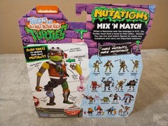TMNT Teenage Mutant Ninja Turtles Mutations Mix N Match ARMORED LEO LEONARDO NEW
