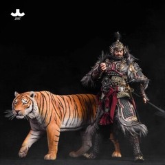 JxK 1/6 Bengal Tiger White Tiger Figure Animal Model Collect Toy Statue