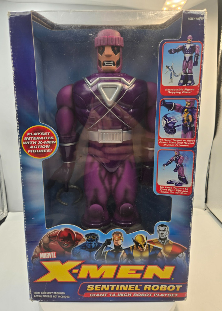 X-Men Marvel Comics 14” SENTINEL Robot 2005 Toy Biz NEW & Sealed
