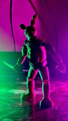 Spring Bonnie Five Nights at Freddy’s Action Figure with Axe, Knife & Hands