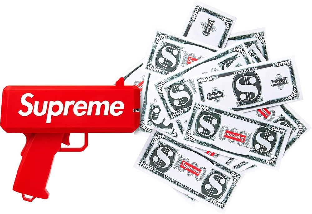 Supreme Cash Cannon Money Gun Red SS17 (SS17A63) One Size