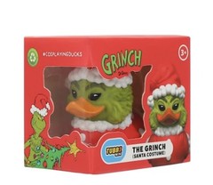 Set Of 4 Mini Tubbz Rubber Ducks Grinch, Santa Costume Grinch,Cindy-lou Who,Max
