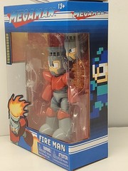 Fire Man, Mega Man 1:12 Scale Action Figure by Jada Toys New Sealed