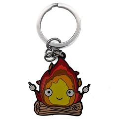 CALCIFER Howl’s Moving Castle 1.5 in. Key Chain (Karushifa Anime KeyChain Charm)