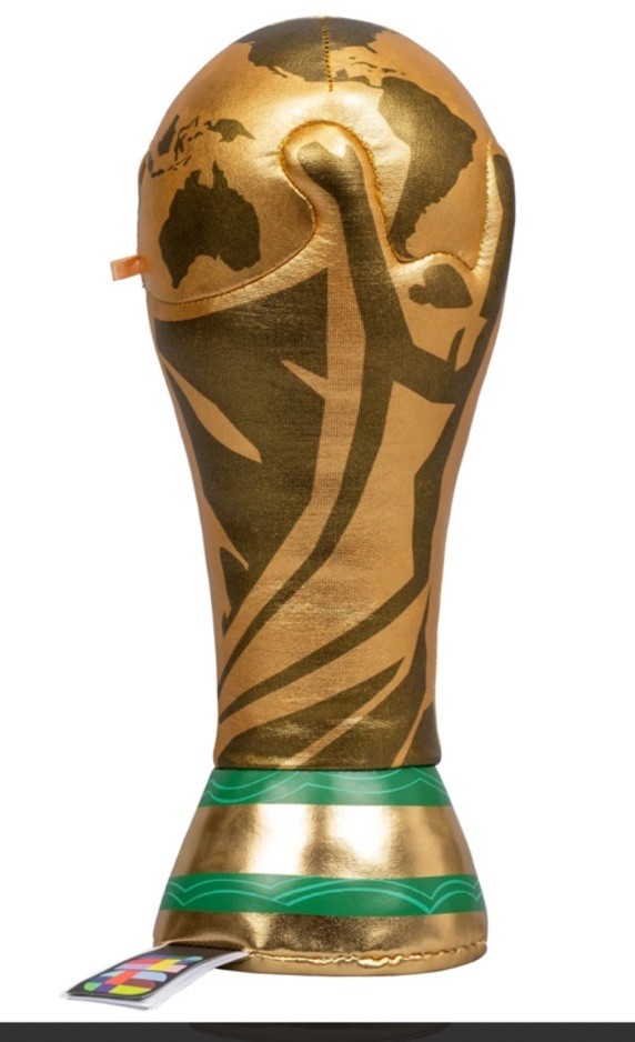 Official 2026 FIFA World Cup 26 10Inch Soft Plush Toy Trophy US SELLER