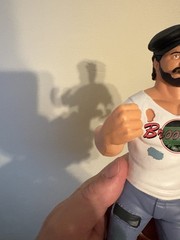 LOOSE SOLD OUT BIG RUBBER GUYS BROOKLYN BRAWLER Ser 9 COLLECT MAJOR WWF LOOK!