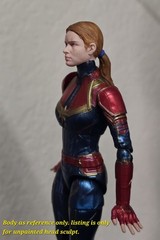 STRANGER THINGS Max Mayfield Sadie Sink Custom Head Sculpt 1/18 1/12 1/10 1/6