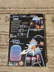 Star Trek Klingon D’K Tahg Knife & A Fist Full Of Datas Figures Playmates New