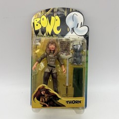 Jeff Smith’s Bone Thorn 7″ Action Figure w/Map Possum 1999 Vintage ReSaurus