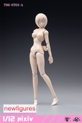 US Stock 86TOYS 1/12 T86-ST Flexible 6 inch Female Joint Action Figure Head Body