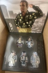 KUBRICK GRAND THEFT AUTO 4 IV ROCKSTAR ACTION FIGURES BOX SET BRAND NEW